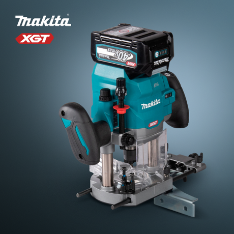 Naujasis Makita Akumuliatorinis XGT frezeris RP001G