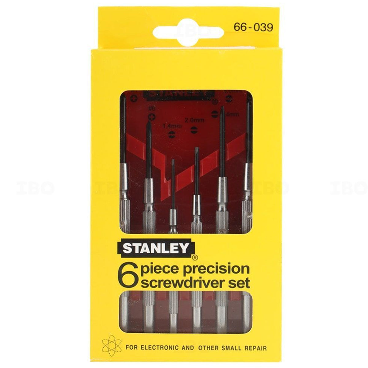 Stanley screwdriver set, 6 pieces STA166039