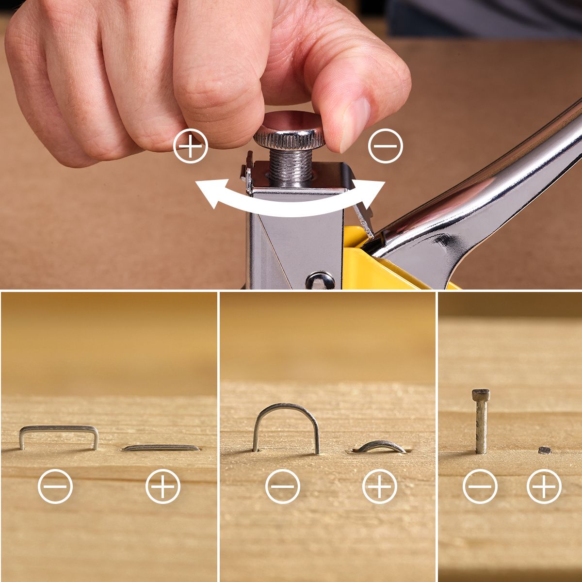 Staple gun, staple gun 3 in 1 Tough Master TM-SG31FR