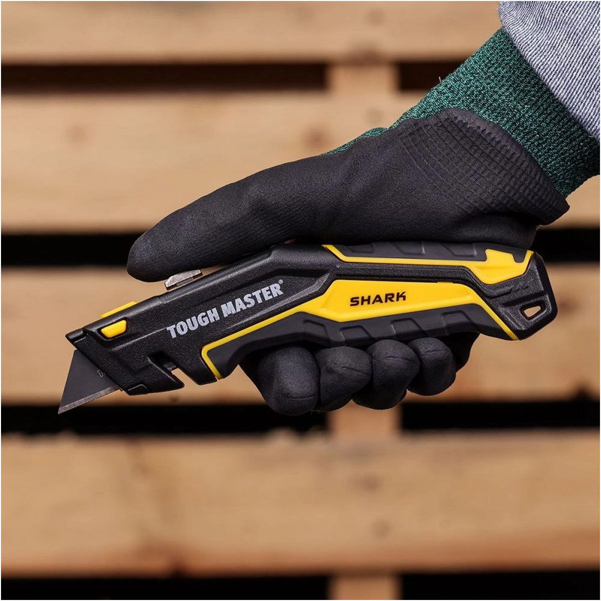 Trapecinis peilis su keičiama geležte +4 geležtės Tough Master UTK184