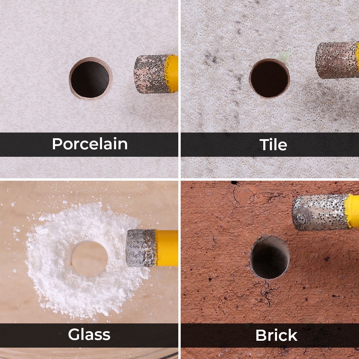 Diamond drill set 5,6,8,10,12mm Tough Master TM-DDK5