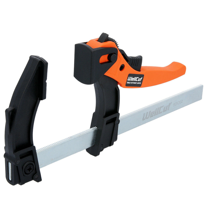 WELLCUT Clamp 90x200 Lever Bar Trigger series For Wood Working Clamping Force 70 kg
