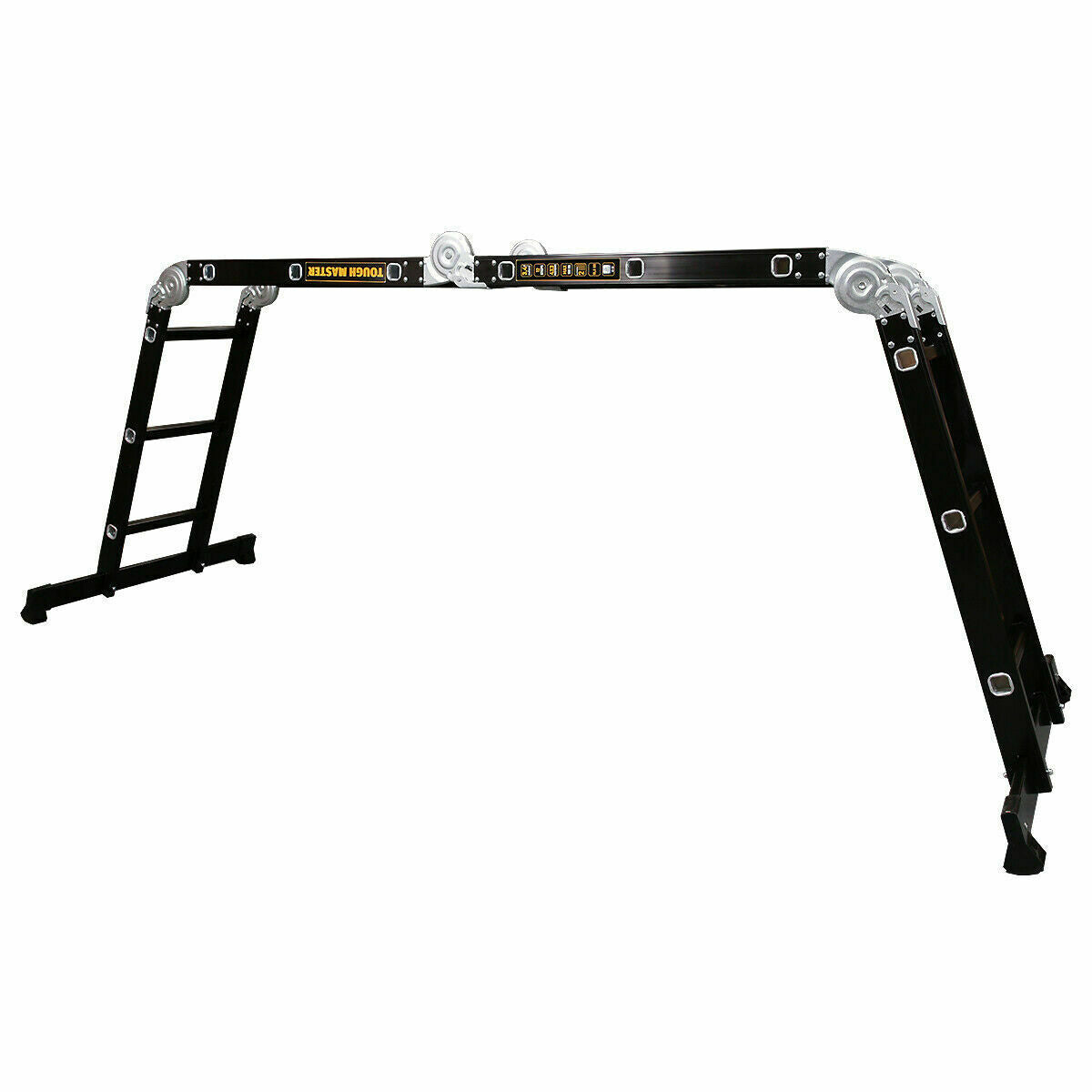 Aliuminės sulankstomos daugiafunkcinės kopėčios  340cm 3,4m Tough Master ML-103C