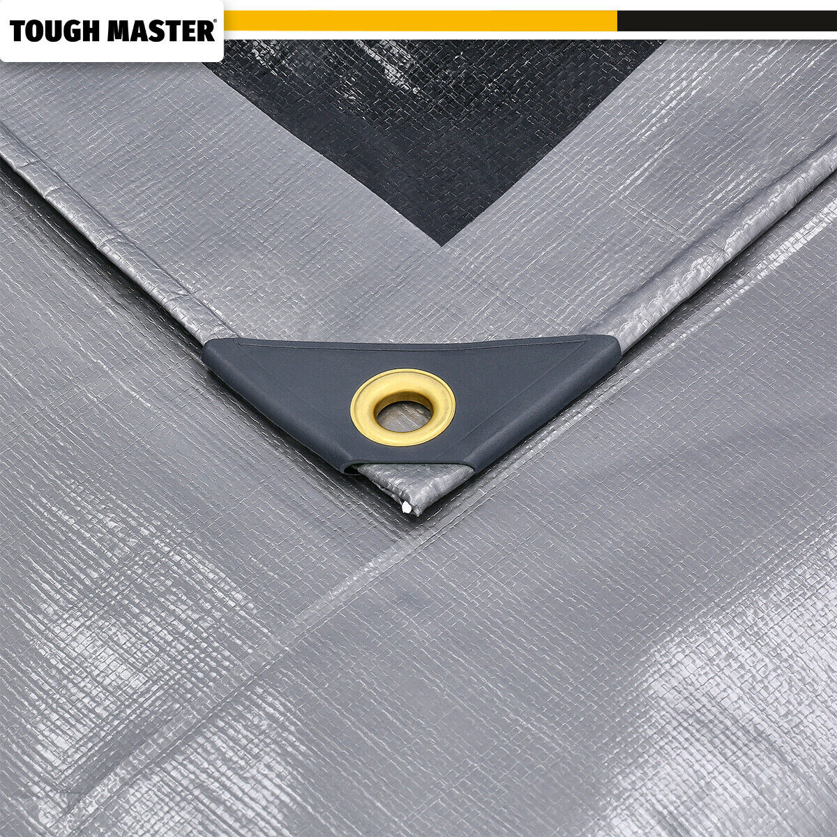 Reinforced garden Tarpaulin, tarpaulin 210gsm±3% Tough Master in various sizes from 2 to 15m
