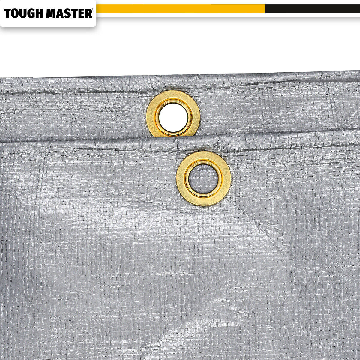 Reinforced garden Tarpaulin, tarpaulin 210gsm±3% Tough Master in various sizes from 2 to 15m