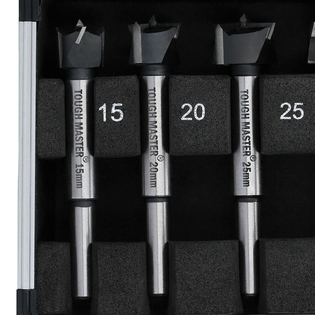 Wood drill bit set 15,20,25,35mm Tough Master TM-RB5F