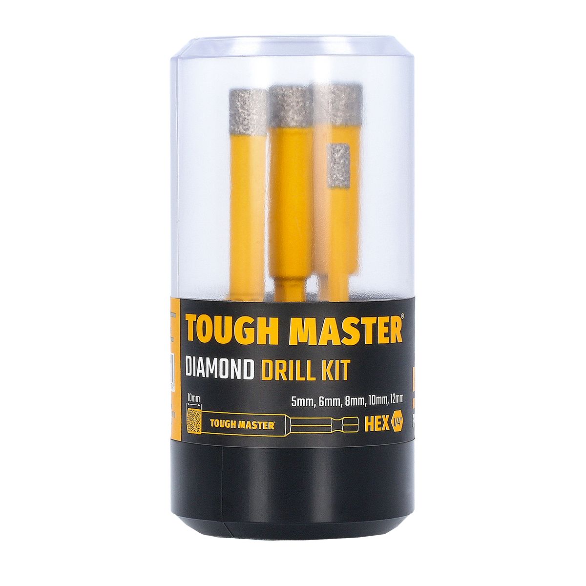 Diamond drill set 5,6,8,10,12mm Tough Master TM-DDK5