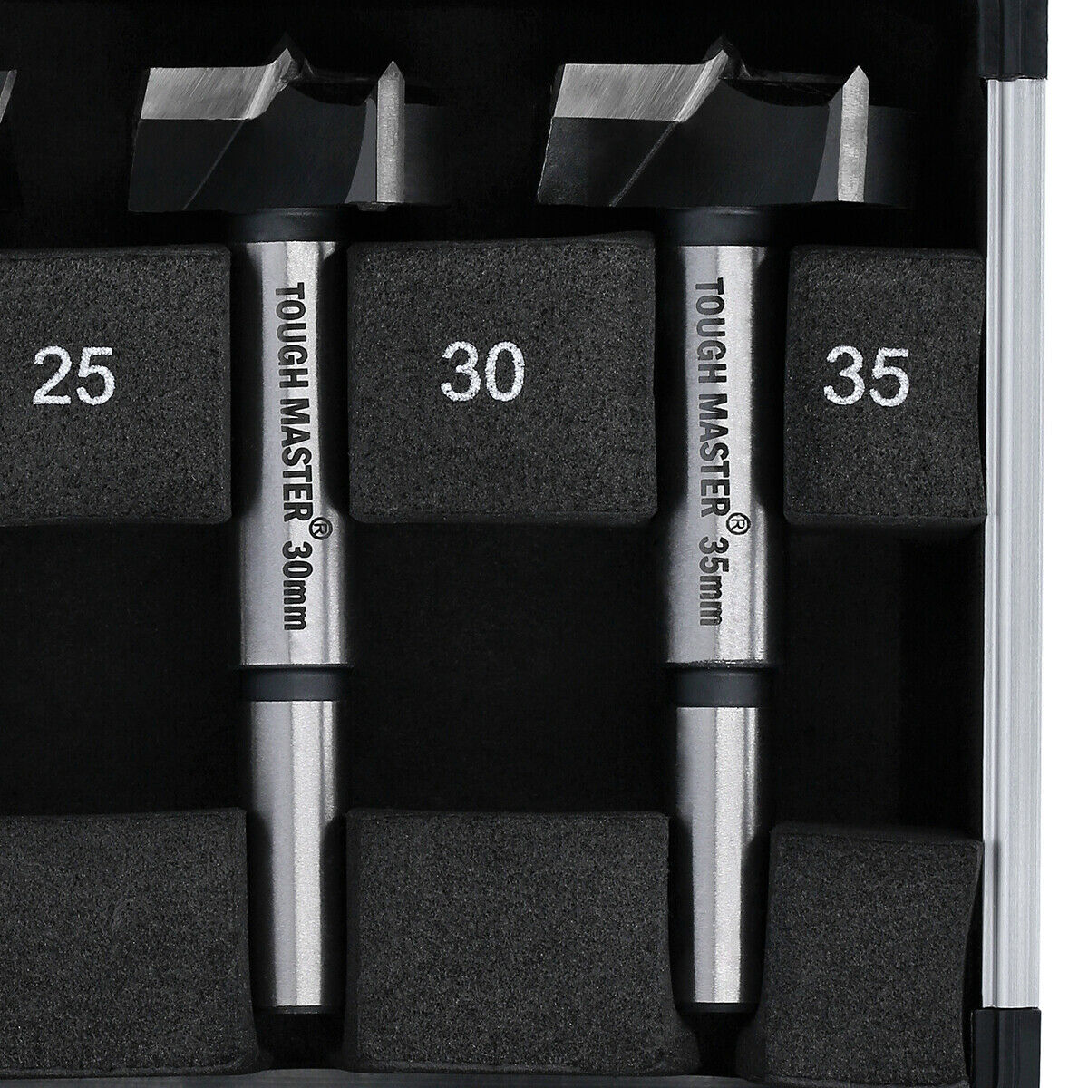 Wood drill bit set 15,20,25,35mm Tough Master TM-RB5F