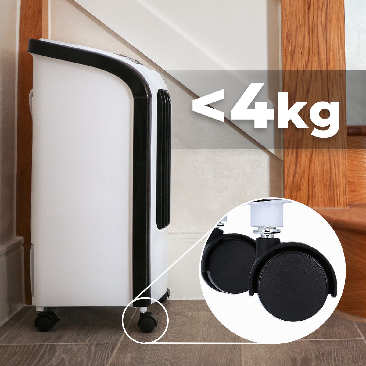 Nešiojamas kondicionierius, oro drėkintuvas, su vandens ir ledo rezervuarais Tough Master TM-AC270DW