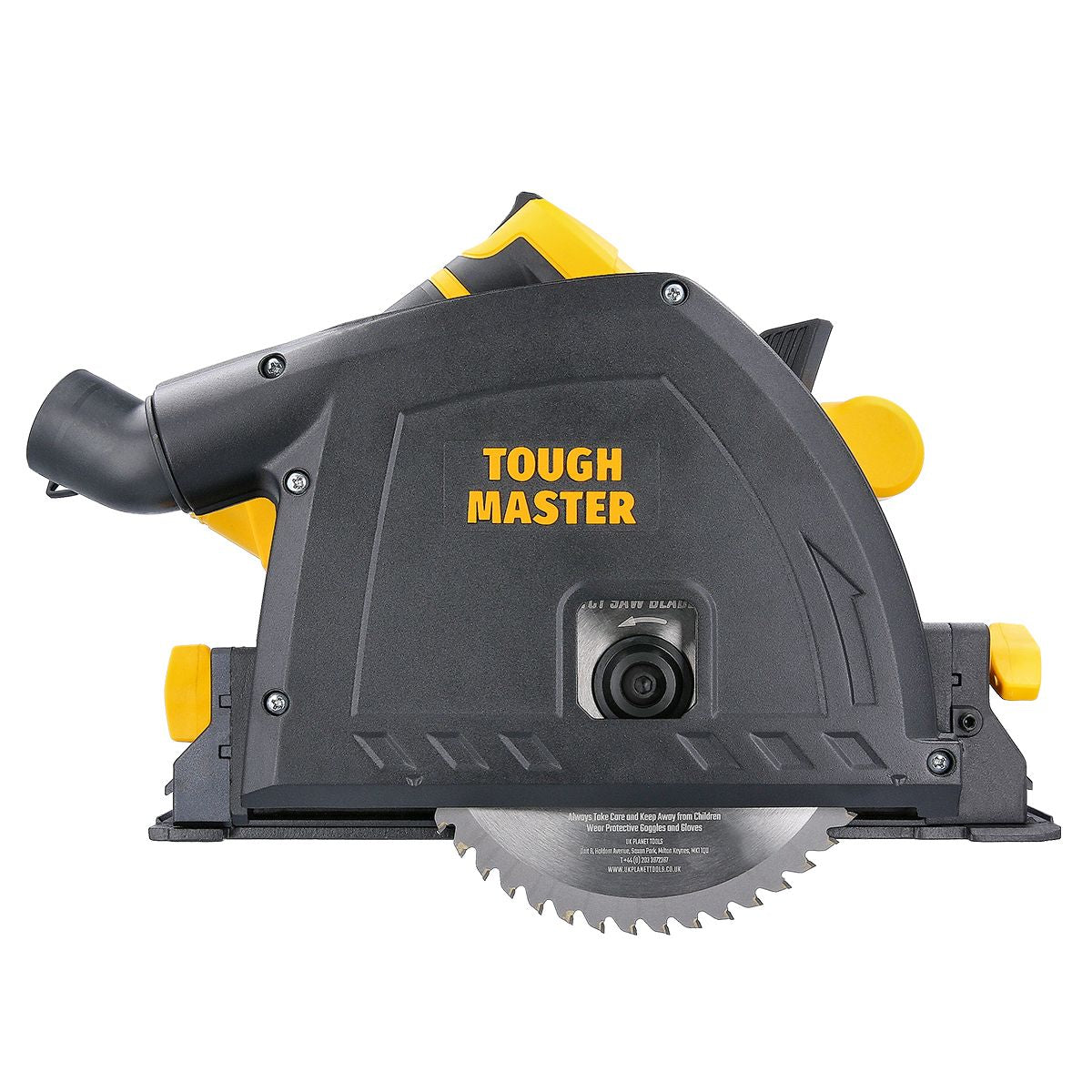 Įgilinamasis diskinis pjūklas su disku 165mm 48T - 1400W  Tough Master  TM-PTS165