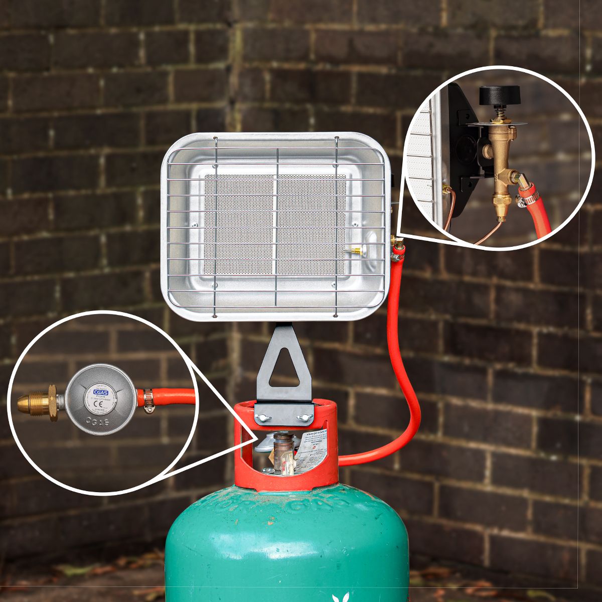 Dujinis šildytuvas 4,5 kw Montuojamas Ant Baliono Tough Master