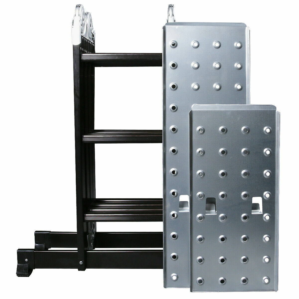 Aliuminės sulankstomos daugiafunkcinės kopėčios  340cm 3,4m Tough Master ML-103C