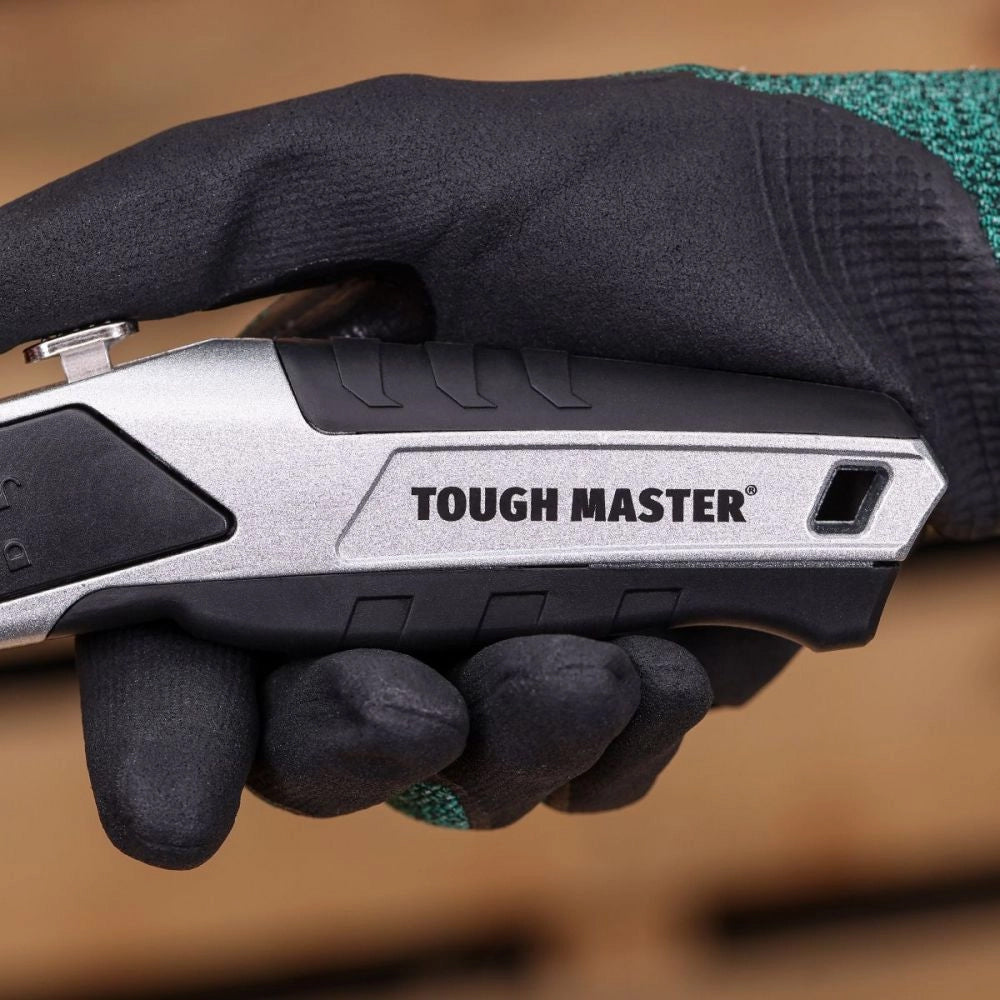 Trapezoidal knife with replaceable blade +4 blades Tough Master M-UTK194A