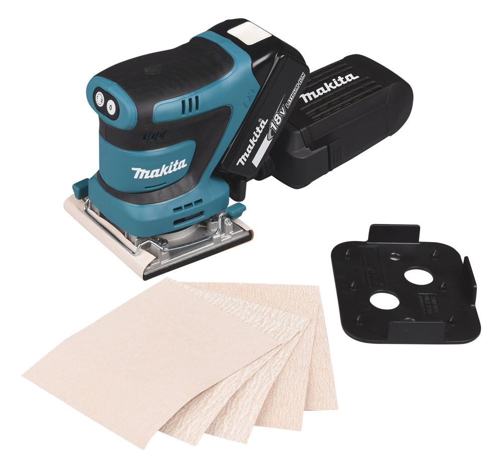 Makita cordless LXT sander DBO482