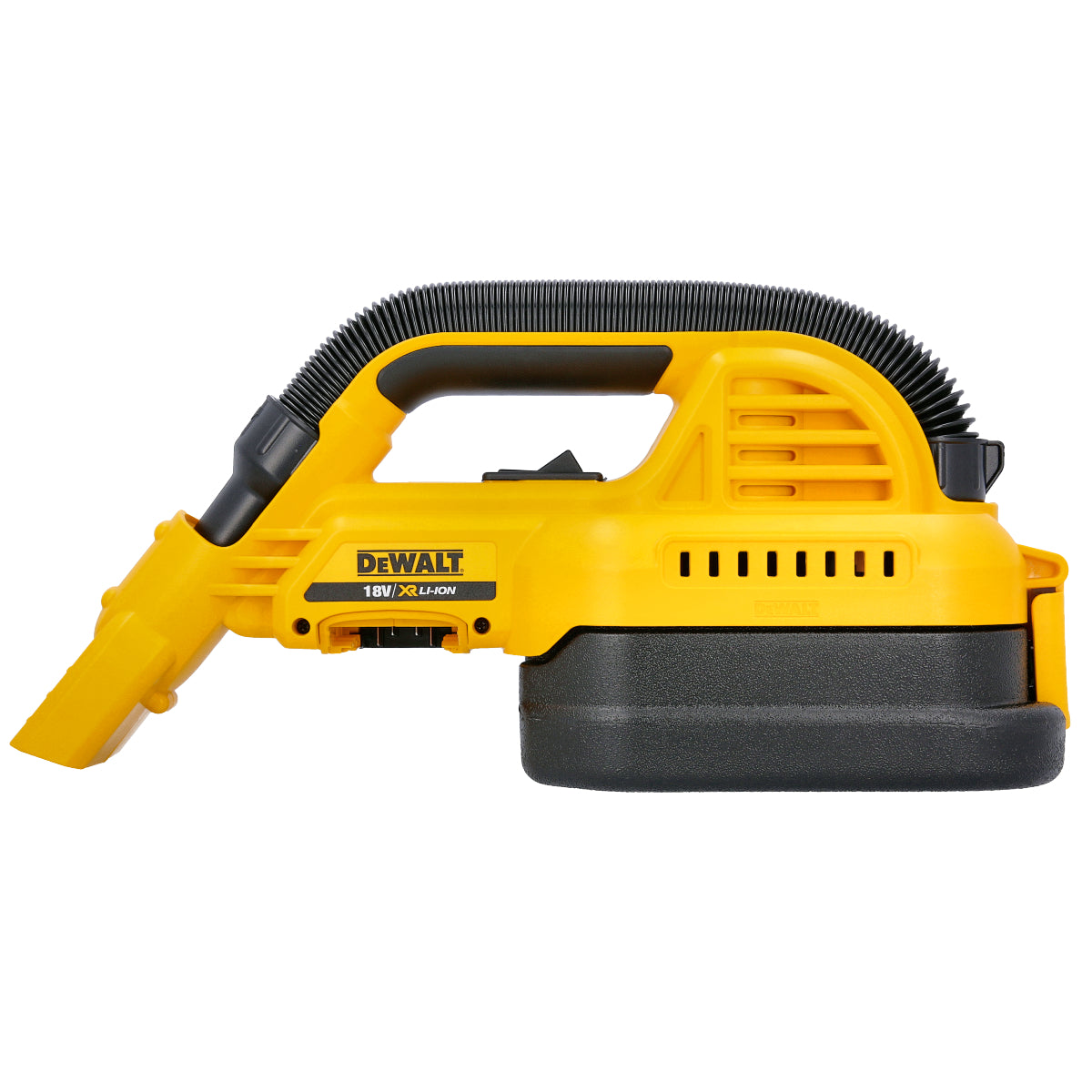 Sauso-drėgno valymo siurblys DeWalt DCV517N; 18 V (be akumuliatoriaus ir pakrovėjo)