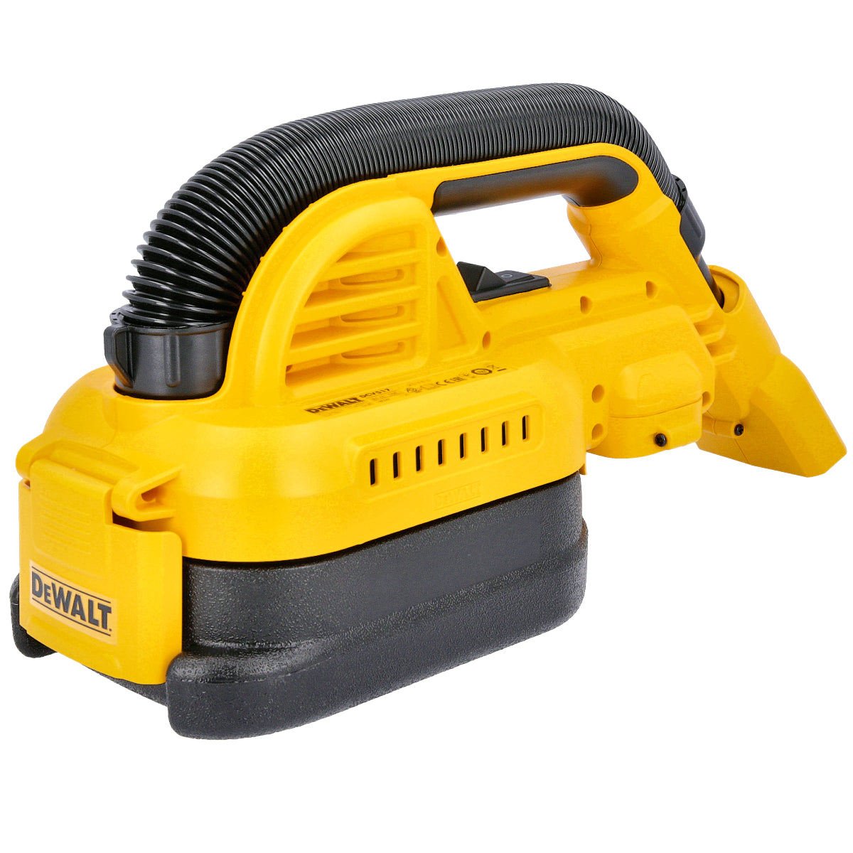 Sauso-drėgno valymo siurblys DeWalt DCV517N; 18 V (be akumuliatoriaus ir pakrovėjo)