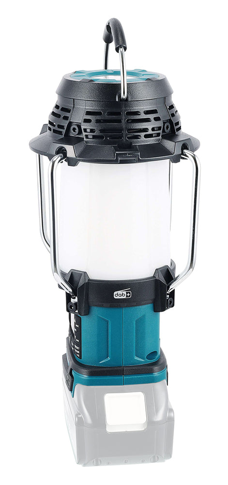 Akumuliatorinis prožektorius-radijas Makita DMR056; 14,4/18 V (be akumuliatoriaus ir pakrovėjo)