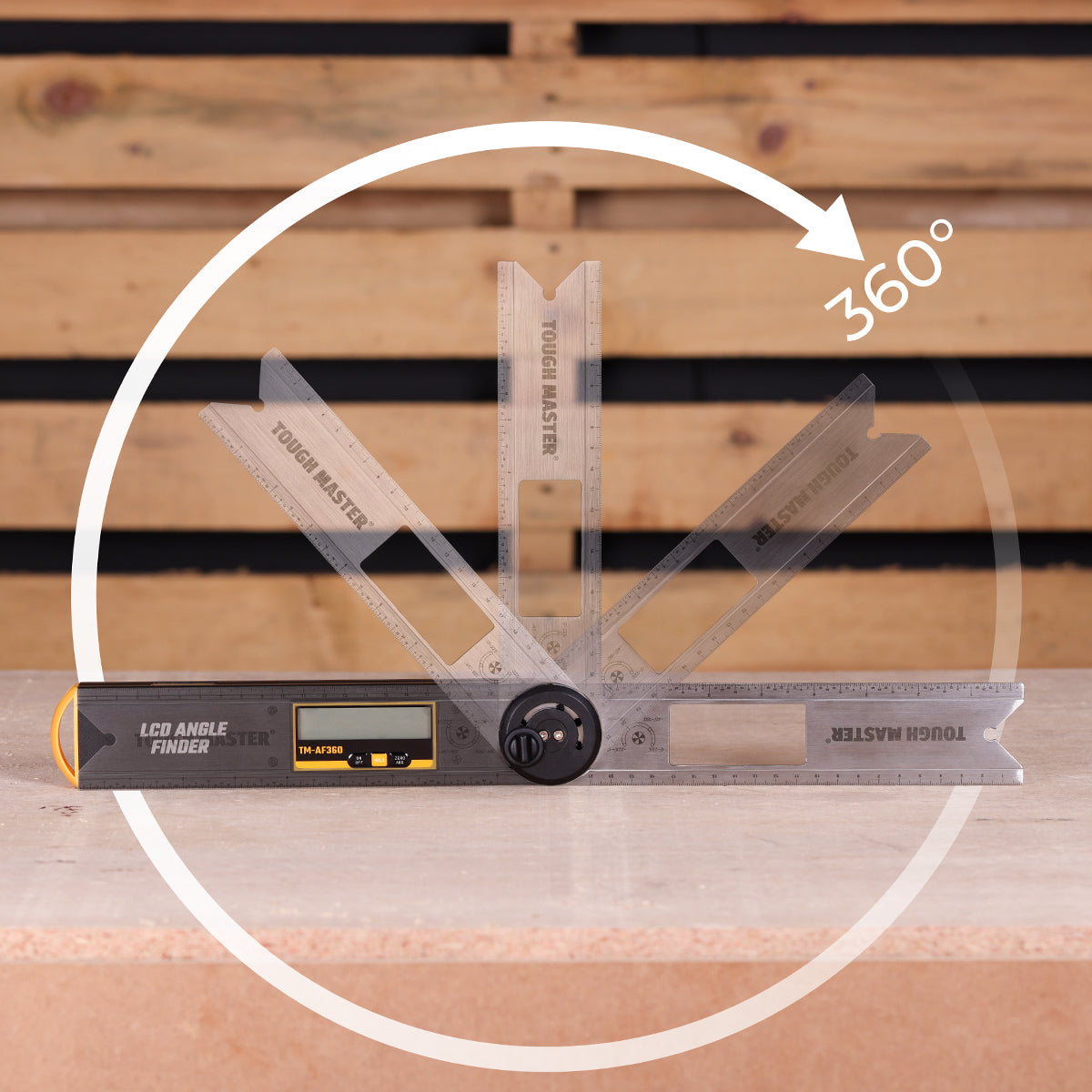 Universal electronic angle 0°-360° Tough Master TM-AF360