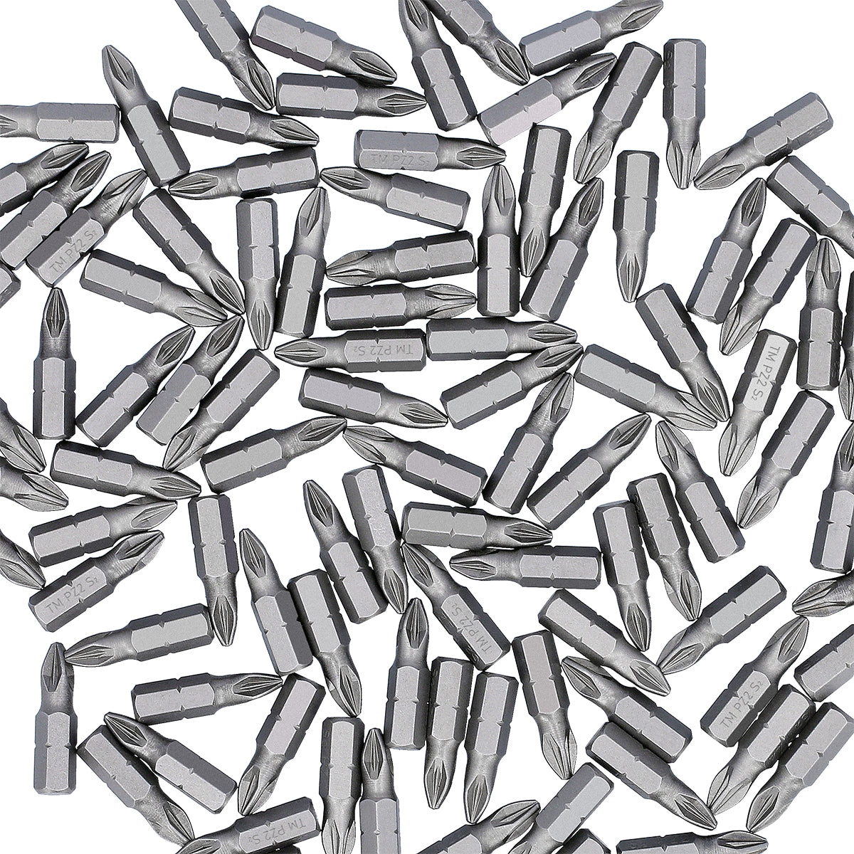 100pcs PZ2 twist bits Tough Master TM-BPZ225