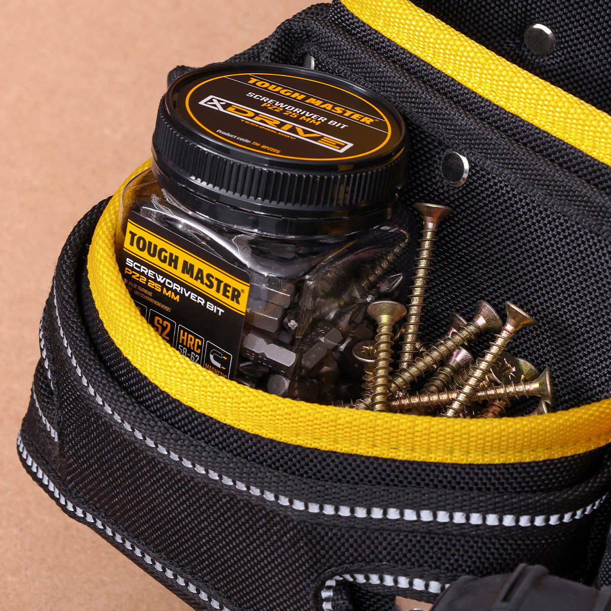 100pcs PZ2 twist bits Tough Master TM-BPZ225