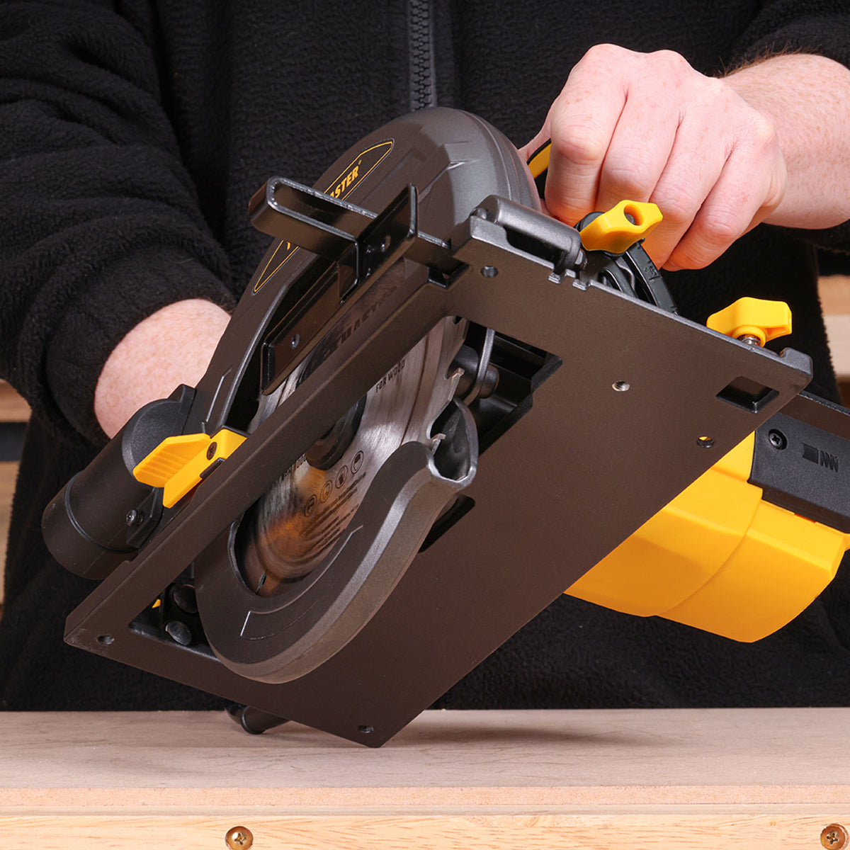 Manual circular saw 1400 W, 5000 rpm TOUGH MASTER TM-CS185