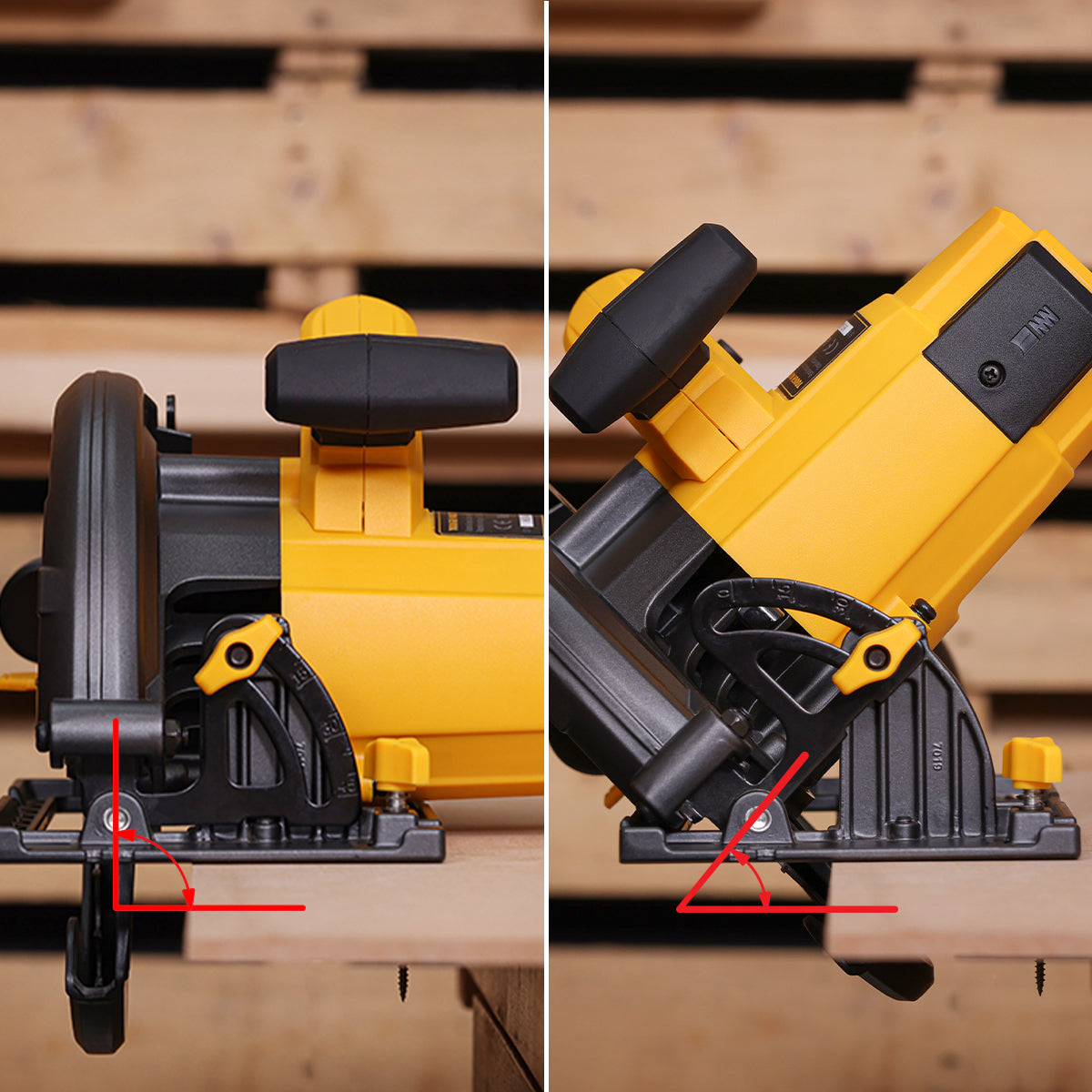 Manual circular saw 1400 W, 5000 rpm TOUGH MASTER TM-CS185