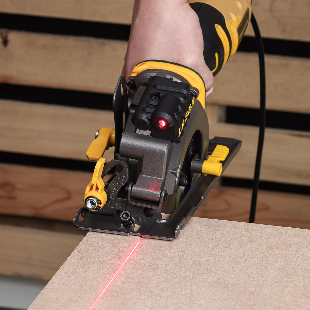 Mini circular saw 705 W, laser guide, 3500 rpm TOUGH MASTER TM-MCS115