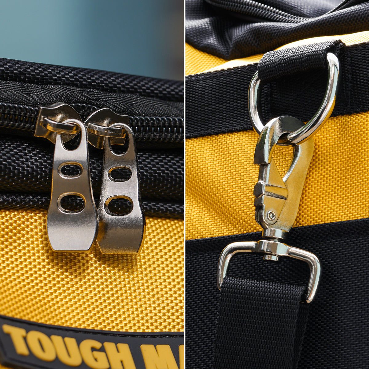 Įrankių krepšys, tašė 22colių , 7 kišenių skyriai, Su diržu nešiojimui per petį Tough Master TM-TB04422