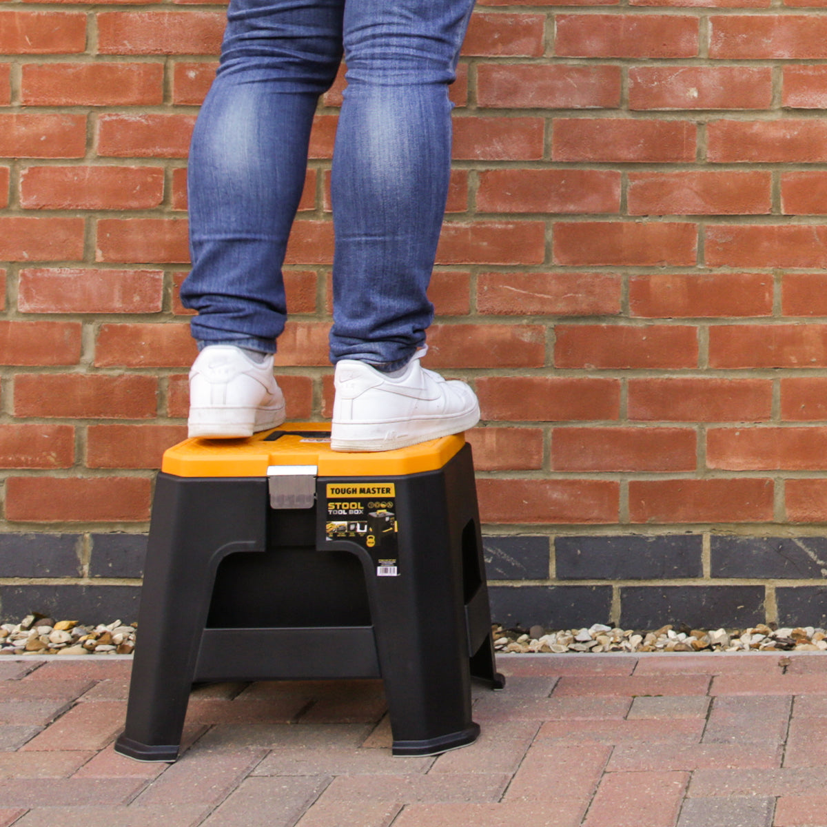 Įrankių dėžė, kėdutė, pakopa. Atlaiko iki 150kg svorį Tough Master UPT-5047