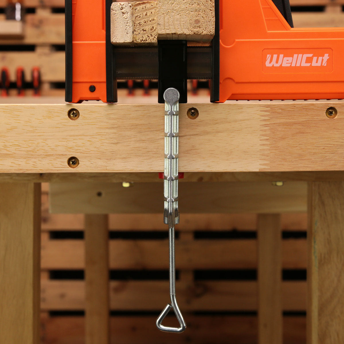 Clamps type C, galvanized 500N WellCut WC-MCFIX