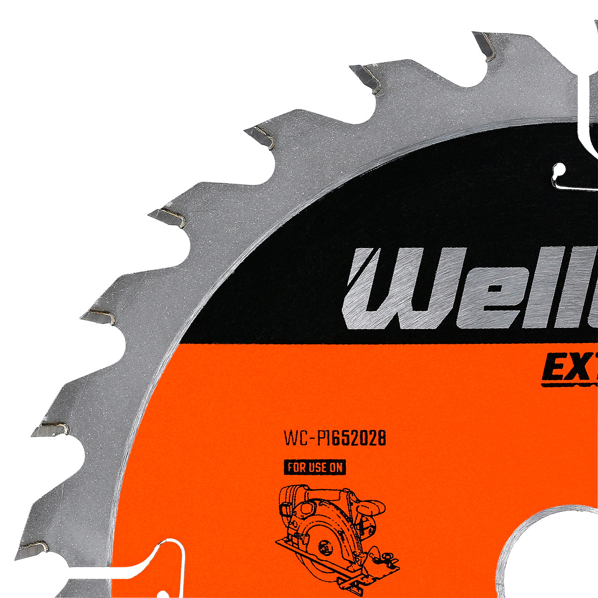 Circular saw blade, 165x20mm 28 teeth WellCut WC-P1652028