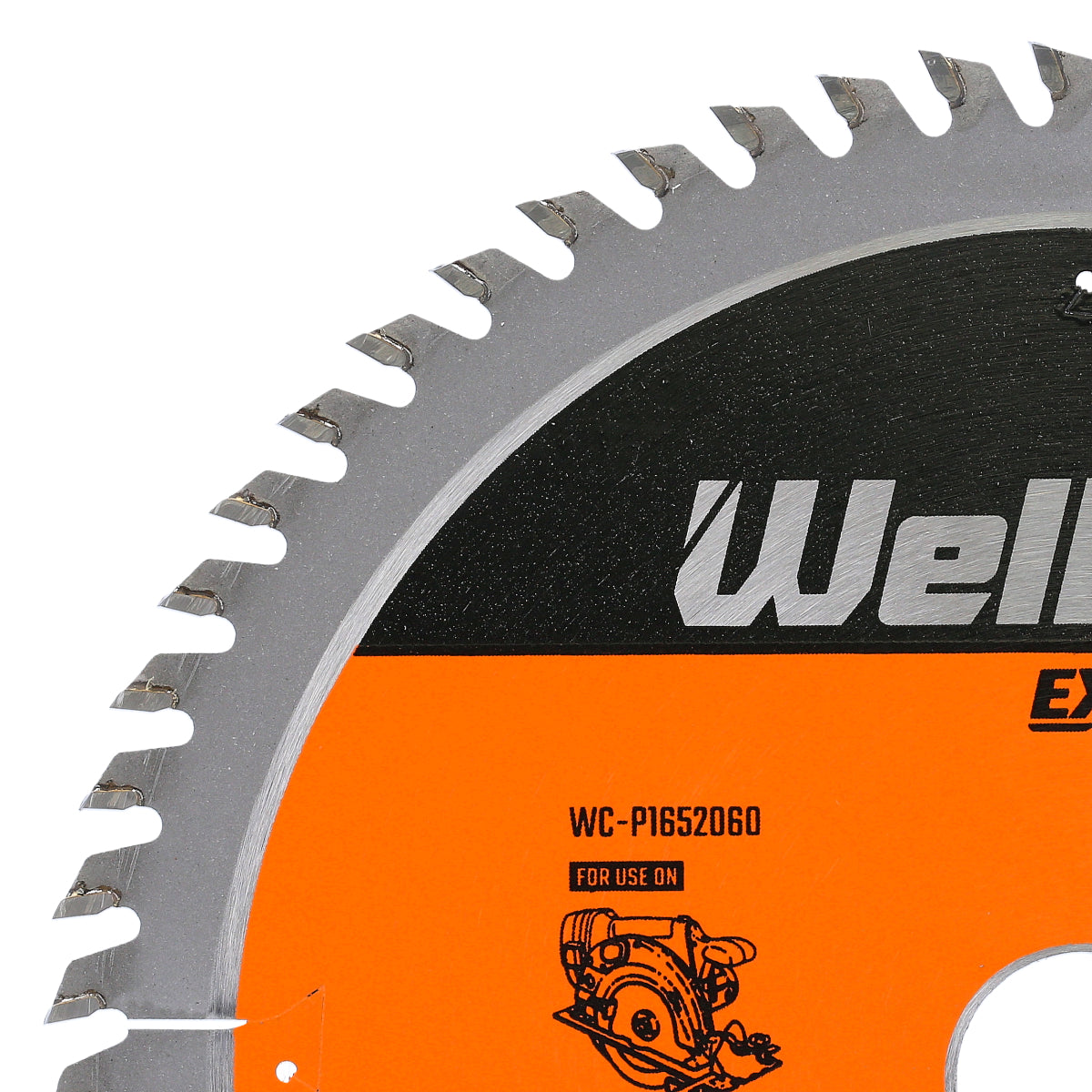 Circular saw blade, 165x20mm 60 teeth WellCut WC-P1652060