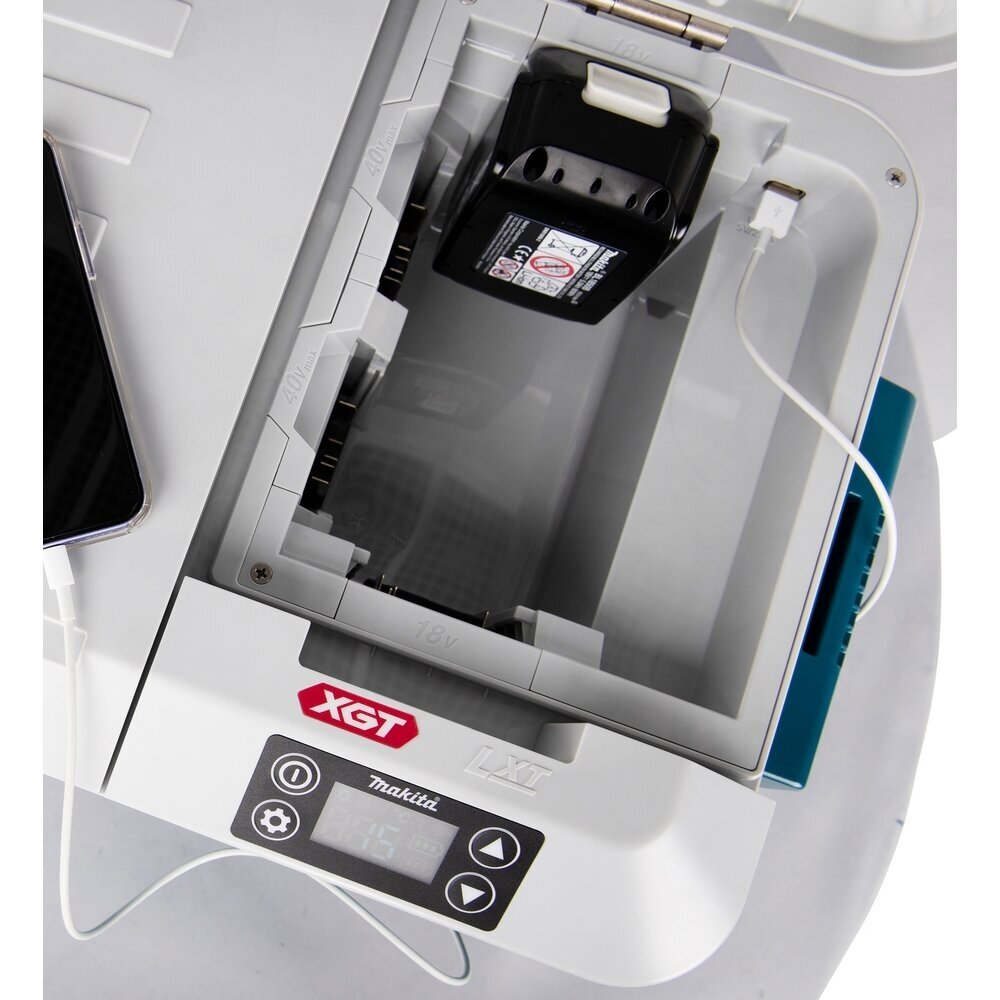 Akumuliatorinis šaldiklis, šaldytuvas-šildytuvas MAKITA CW001GZ, 40 Vmax, (be akum. ir krov.)