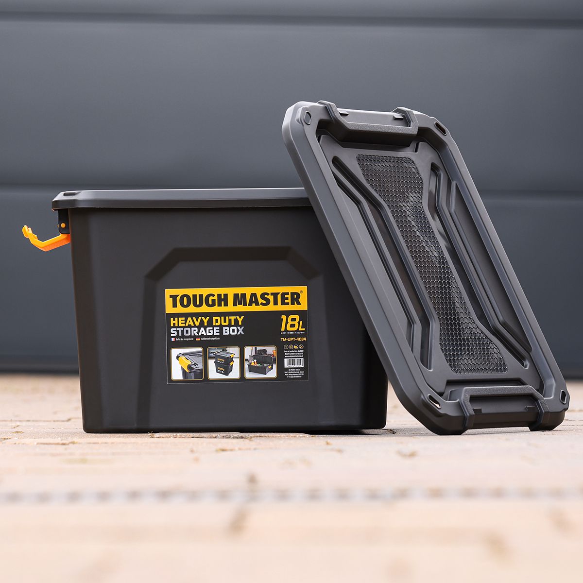 Plastikinė daiktadėžė , dėžė sandeliavimui, 18l Tough Master TM-UPT-4034