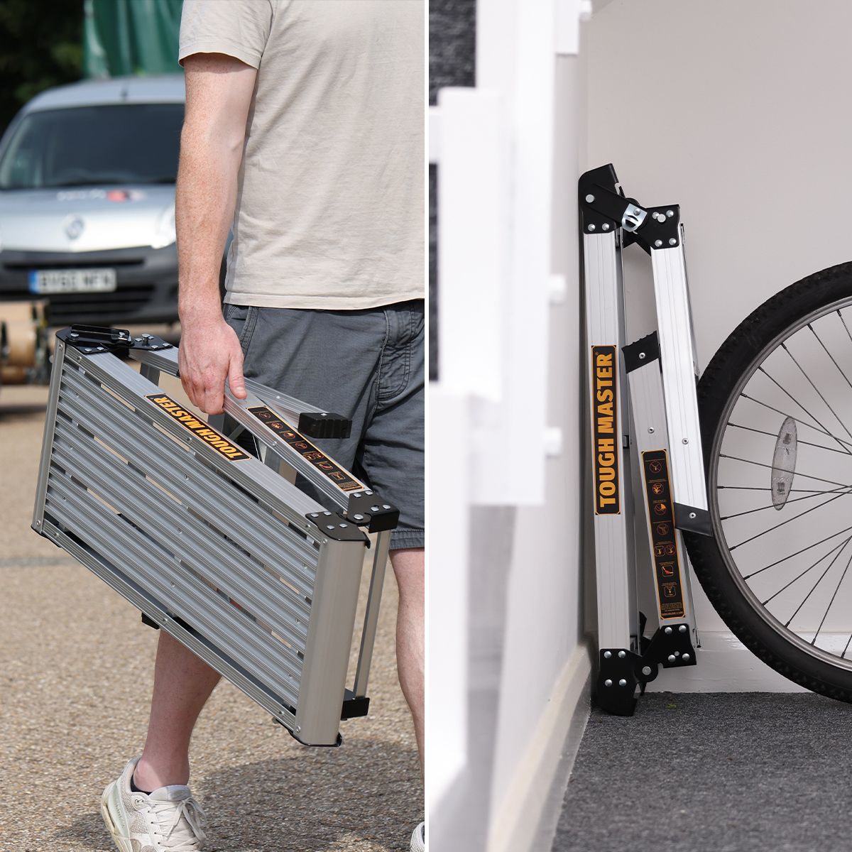 Platforma darbui, aliumininė 76 x 30cm Tough Master, ML-203