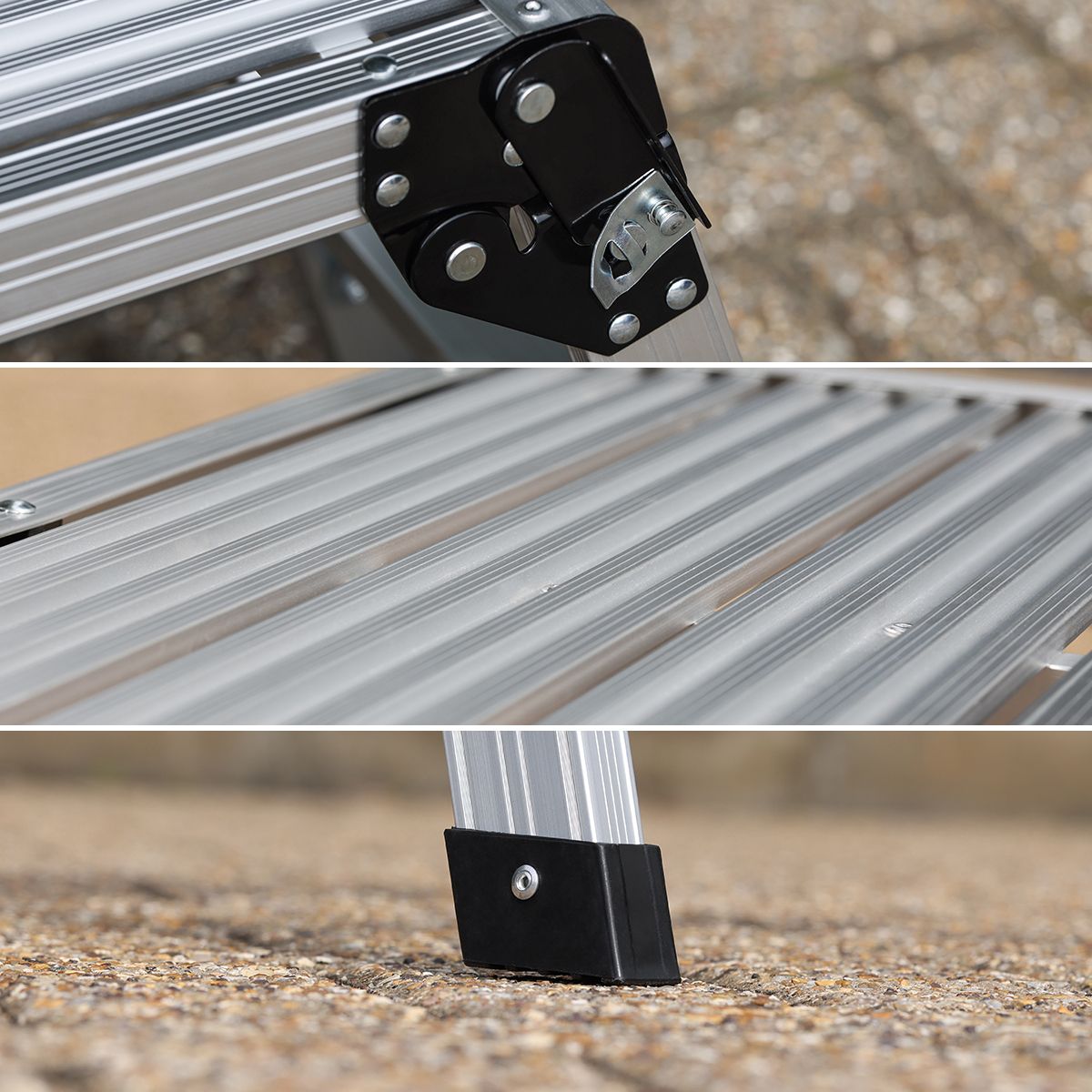 Platforma darbui, aliumininė 76 x 30cm Tough Master, ML-203