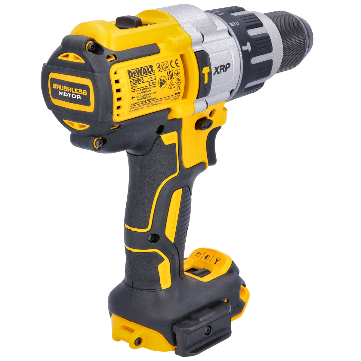 DeWalt 18V cordless XRP 3-speed screwdriver, drill DCD996N