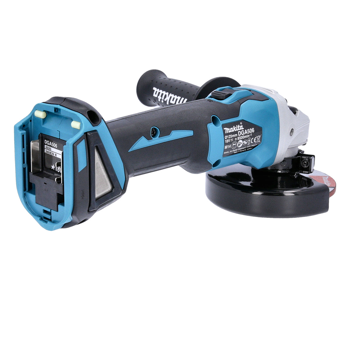 Makita DGA506Z 18V Cordless Brushless 125mm Angle Grinder Bare Unit