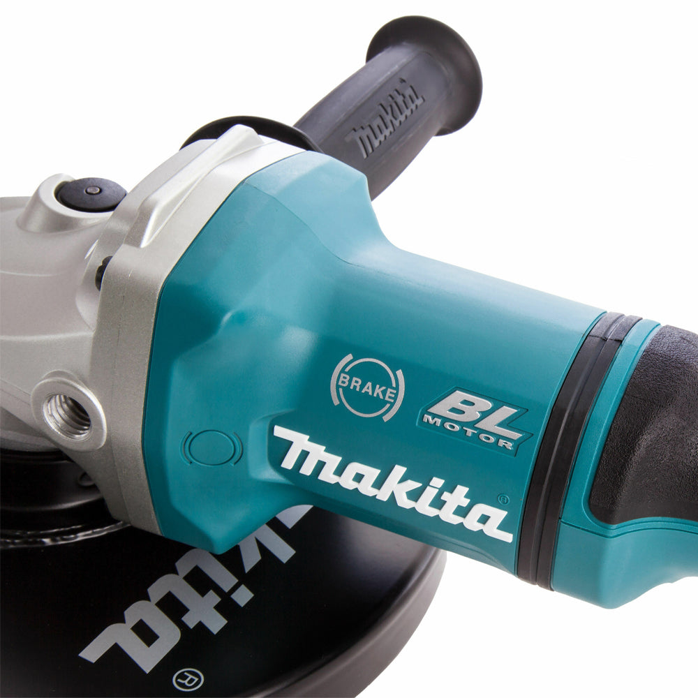 Makita DGA900Z 18v / 36v Cordless Brushless 230mm 9" Angle Grinder Paddle Switch Bare Unit