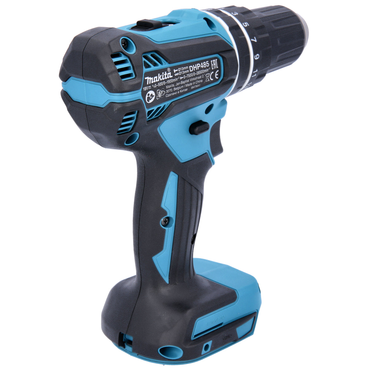 Makita DHP485RTJ 18V LXT Cordless Brushless Combi Drill With 2 x 5.0Ah Batteries, Charger & Case