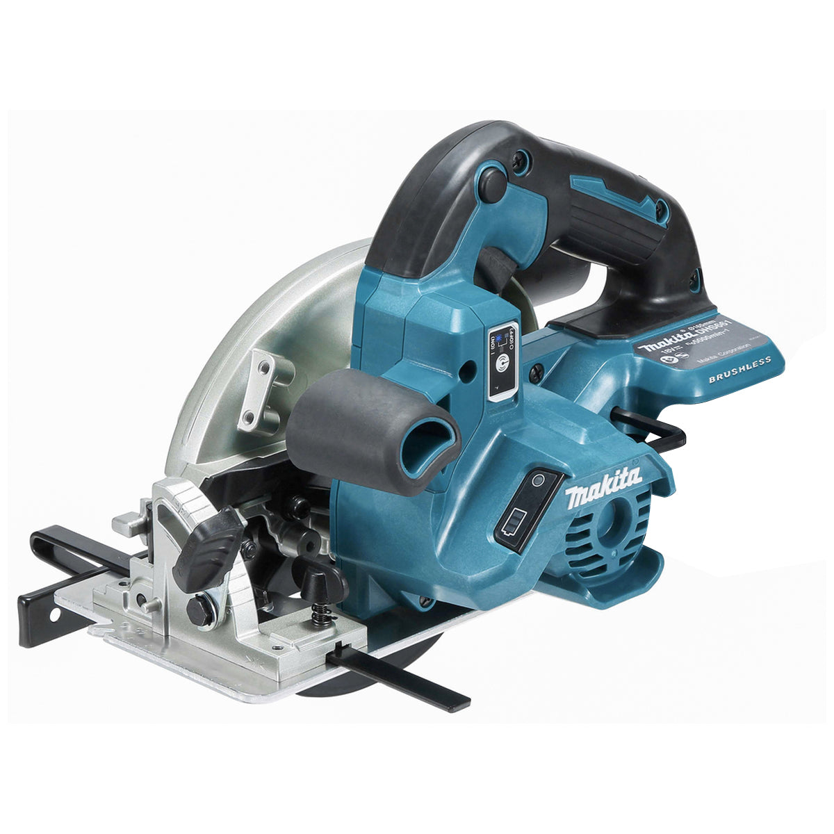 Makita akumuliatorinis bešepetėlinis 165 mm diskinis pjūklas DHS661Z 18V LXT