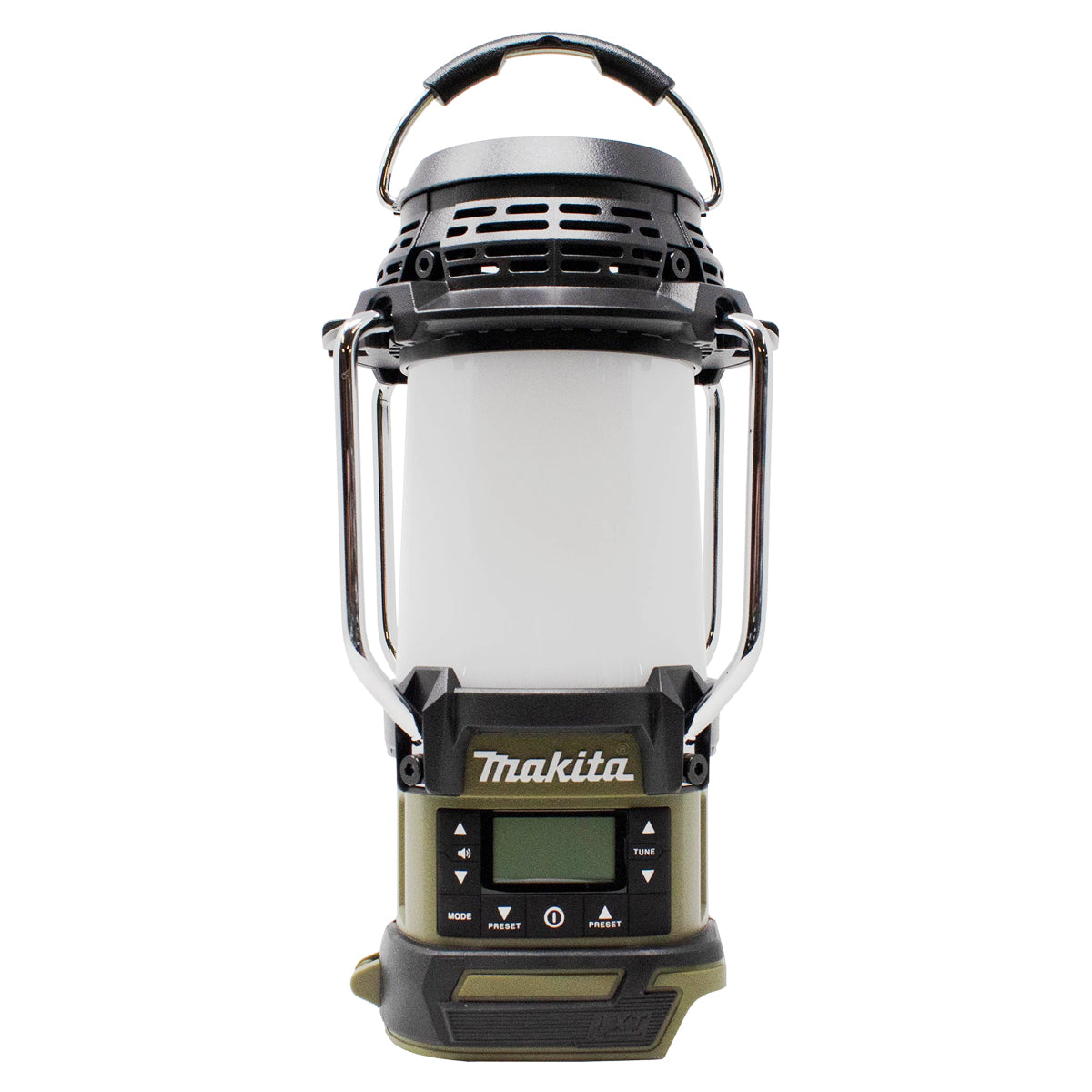 Makita DMR055O 14.4V / 18V LXT Cordless Olive Green AM / FM Radio Lantern