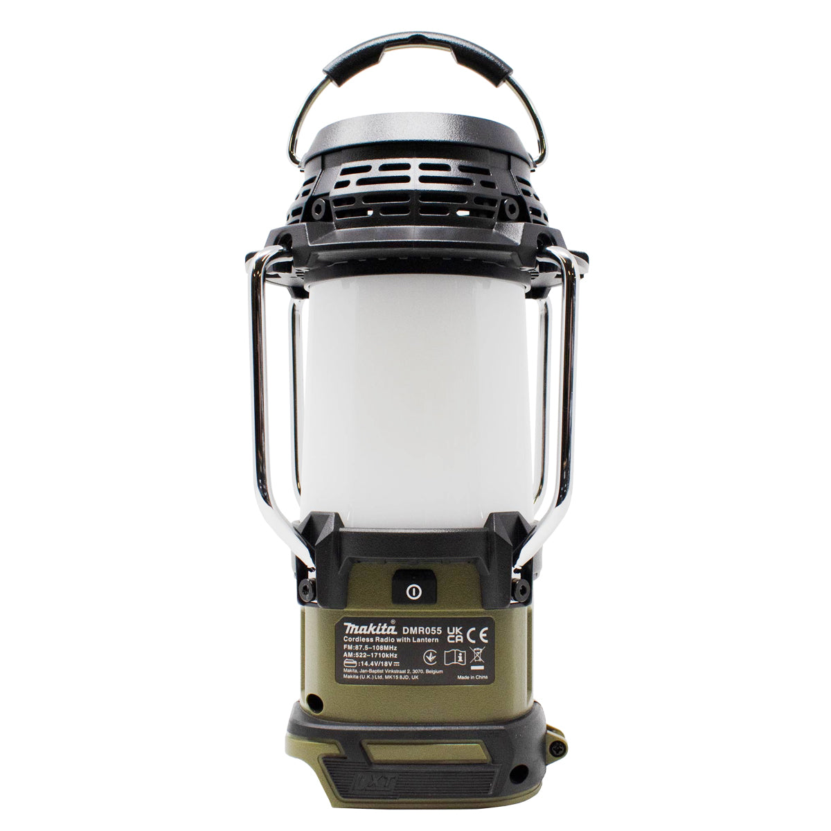 Makita DMR055O 14.4V / 18V LXT Cordless Olive Green AM / FM Radio Lantern