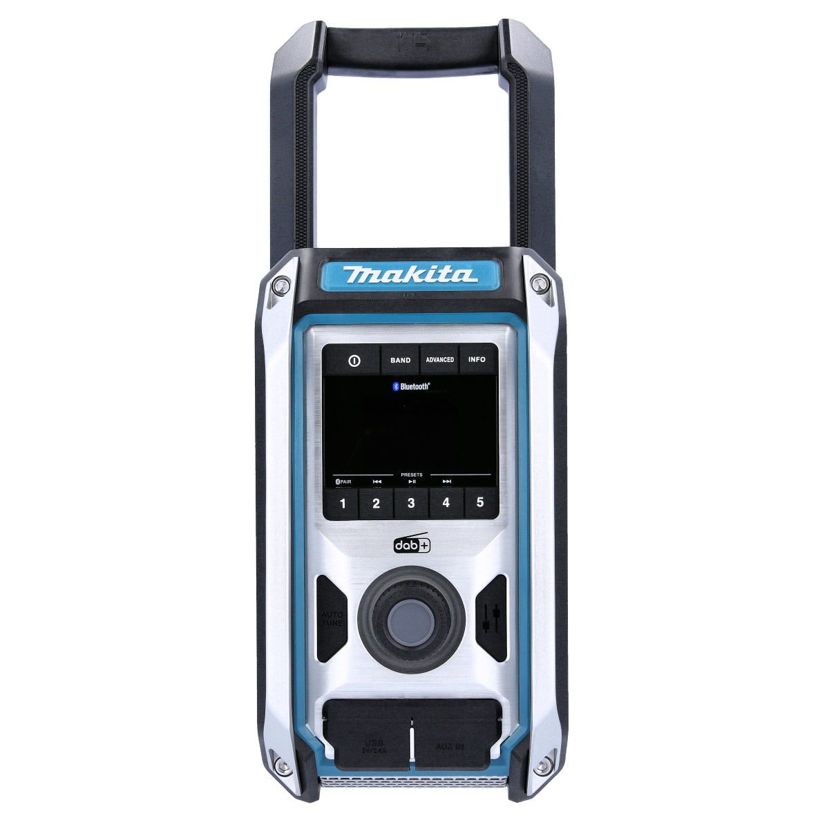 Makita DMR115 18v LXT/ 10.8V CXT DAB+ Bluetooth & Digital Job Site Radio