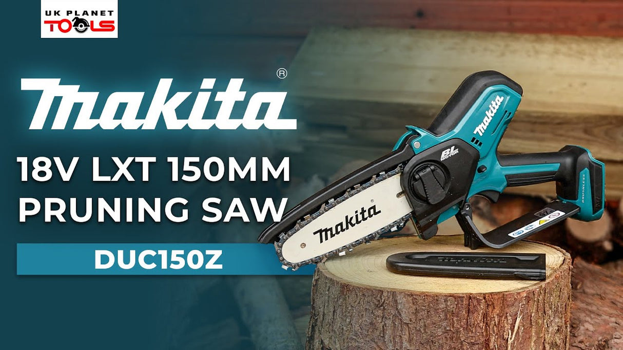 Makita DUC150Z 18V Cordless Brushless 150mm Pruning Saw Bare Unit