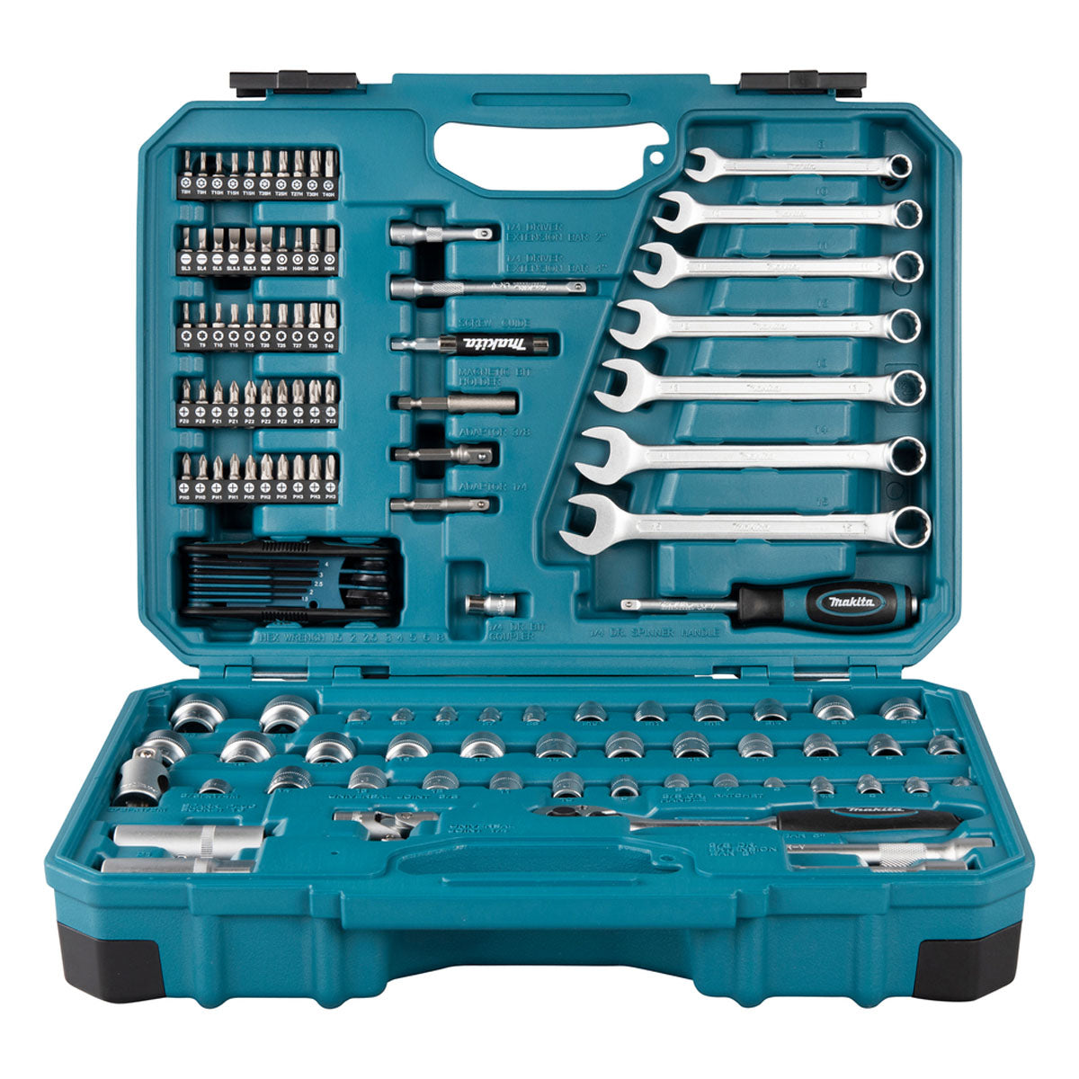 Makita hand tool set 120 parts E-06616