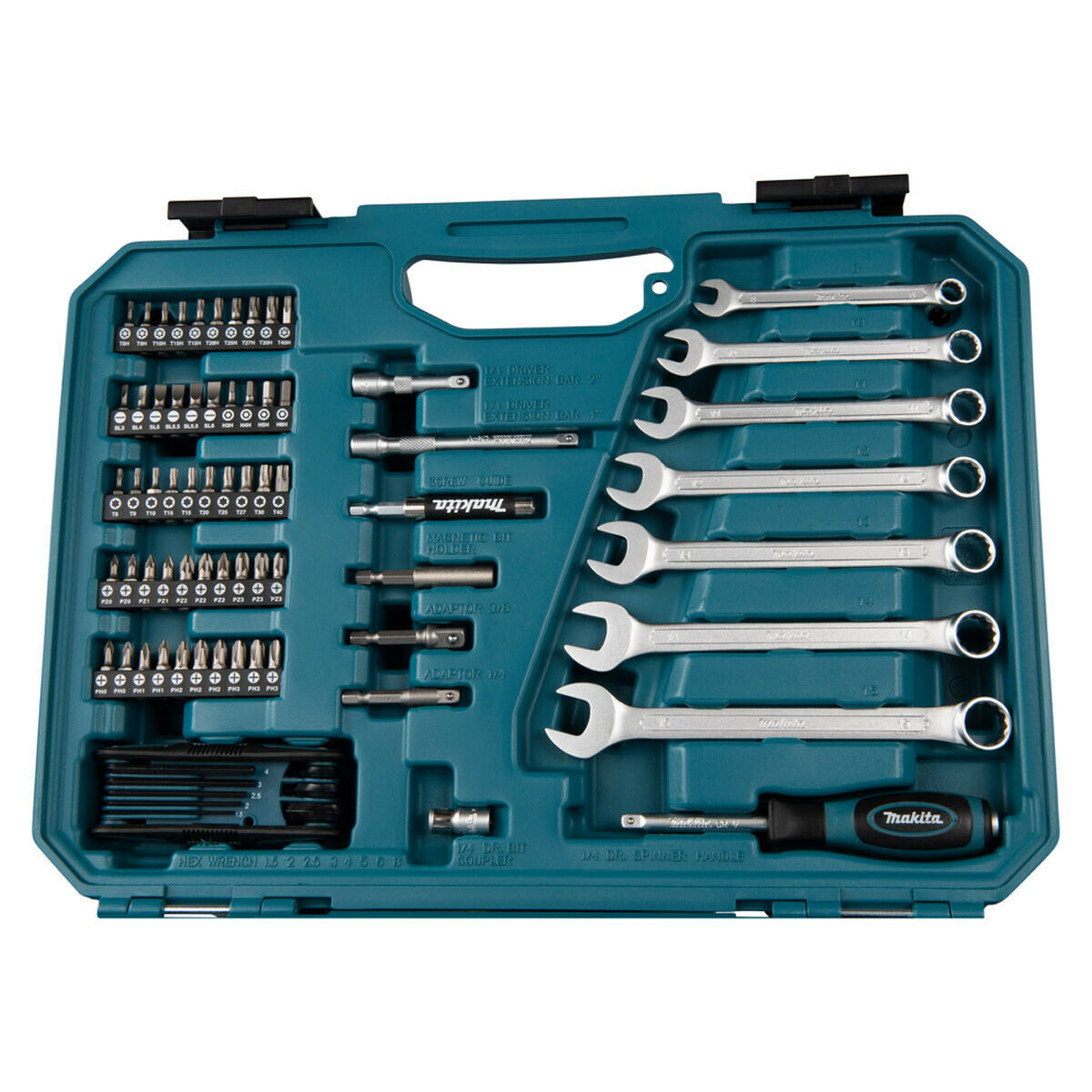 Makita hand tool set 120 parts E-06616