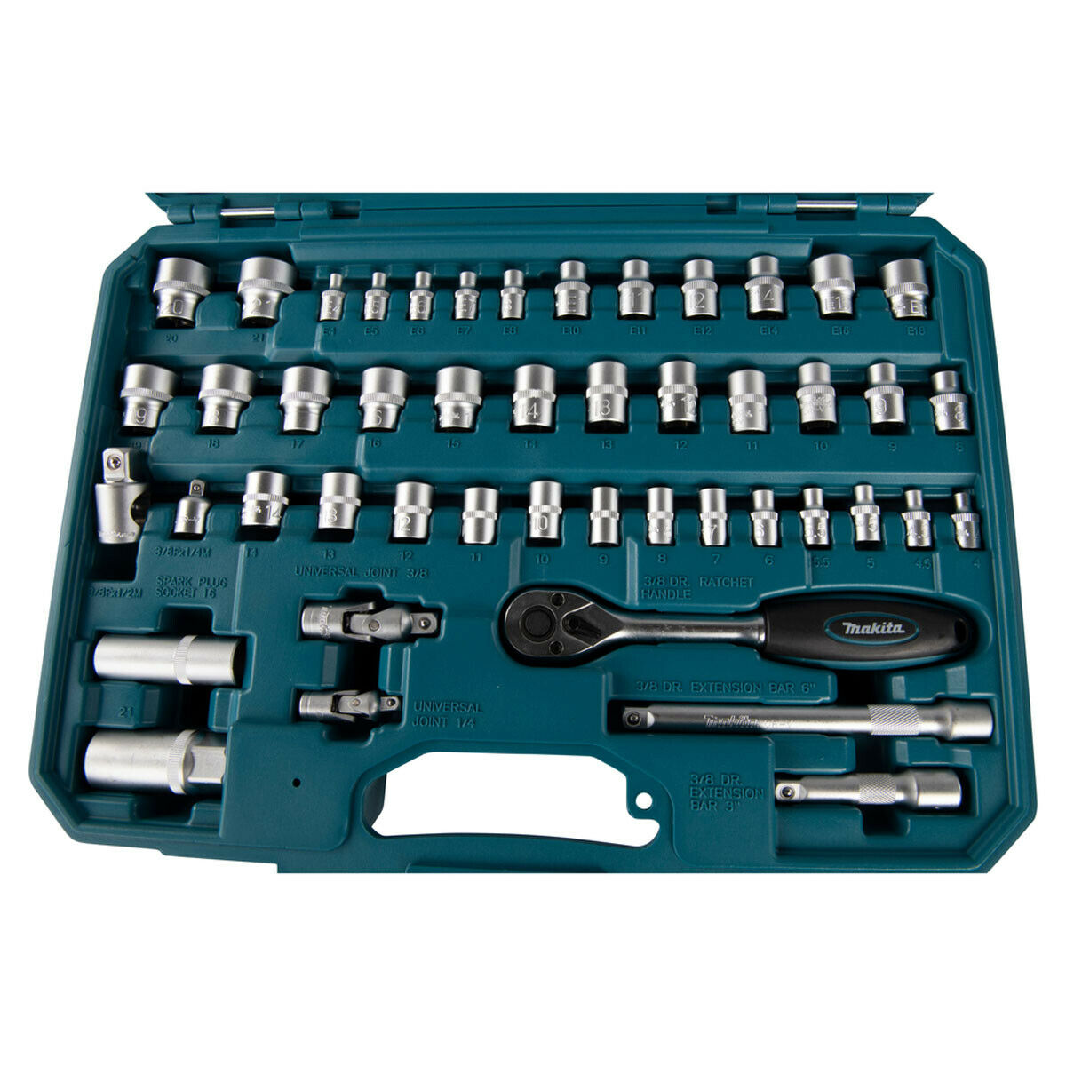 Makita hand tool set 120 parts E-06616