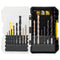 Stanley STA88561 14 Piece Drill Bit Set in Plastic Case for Masonry / Metal / Wood