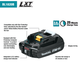 Makita LXT ® akumuliatorius 18V, 2.0Ah BL1820B